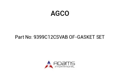 9399C12CSVAB OF-GASKET SET