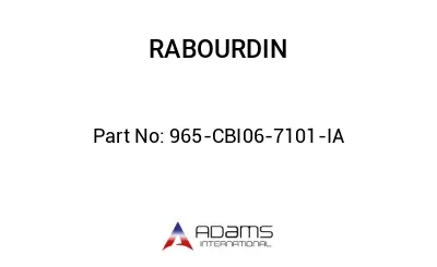 965-CBI06-7101-IA