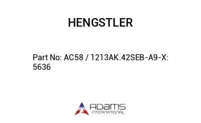 AC58 / 1213AK.42SEB-A9-X: 5636