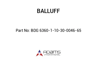 BDG 6360-1-10-30-0046-65									