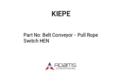 Belt Conveyor - Pull Rope Switch HEN