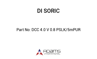 DCC 4.0 V 0.8 PSLK/5mPUR