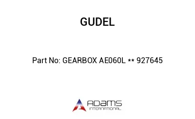 GEARBOX AE060L ** 927645