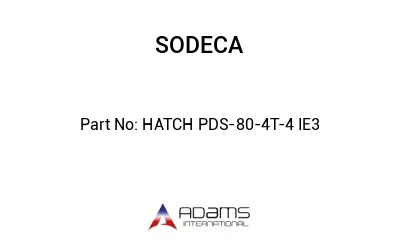 HATCH PDS-80-4T-4 IE3