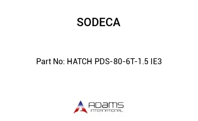 HATCH PDS-80-6T-1.5 IE3