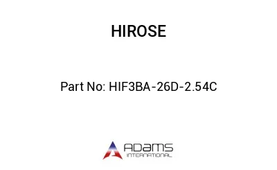 HIF3BA-26D-2.54C