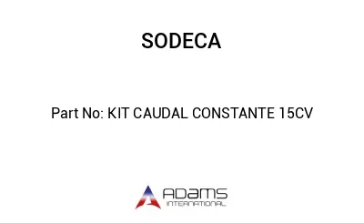 KIT CAUDAL CONSTANTE 15CV