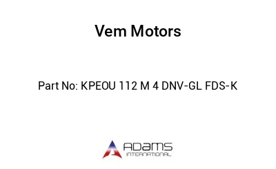 KPEOU 112 M 4 DNV-GL FDS-K 