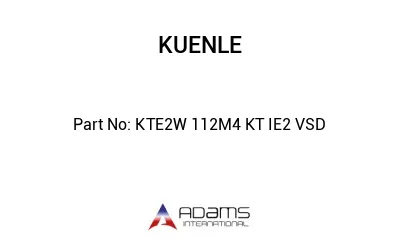 KTE2W 112M4 KT IE2 VSD