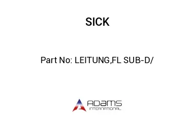 LEITUNG,FL SUB-D/