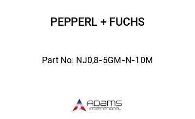 NJ0,8-5GM-N-10M NJ0,8-5GM-N-10M