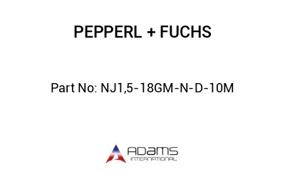 NJ1,5-18GM-N-D-10M NJ1,5-18GM-N-D-10M