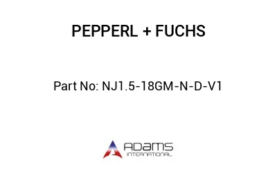 NJ1.5-18GM-N-D-V1 NJ1.5-18GM-N-D-V1