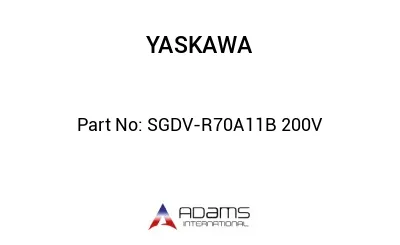 SGDV-R70A11B 200V