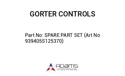 SPARE PART SET (Art No 939405S125370)