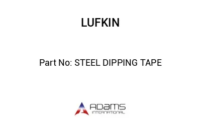 STEEL DIPPING TAPE