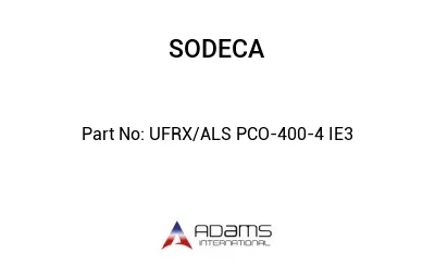 UFRX/ALS PCO-400-4 IE3