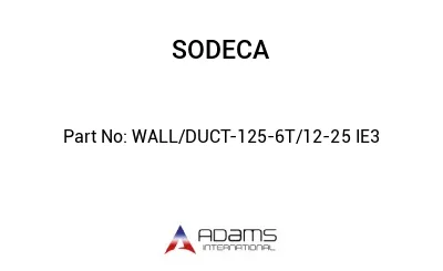 WALL/DUCT-125-6T/12-25 IE3