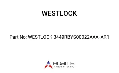 WESTLOCK 3449RBYS00022AAA-AR1